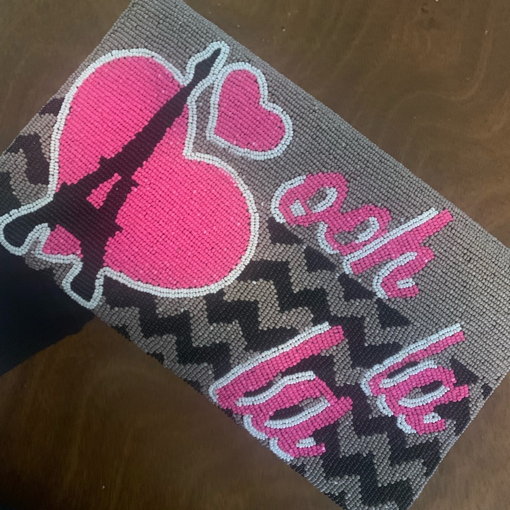 RICKI Designs Paris Beaded Clutch Purse